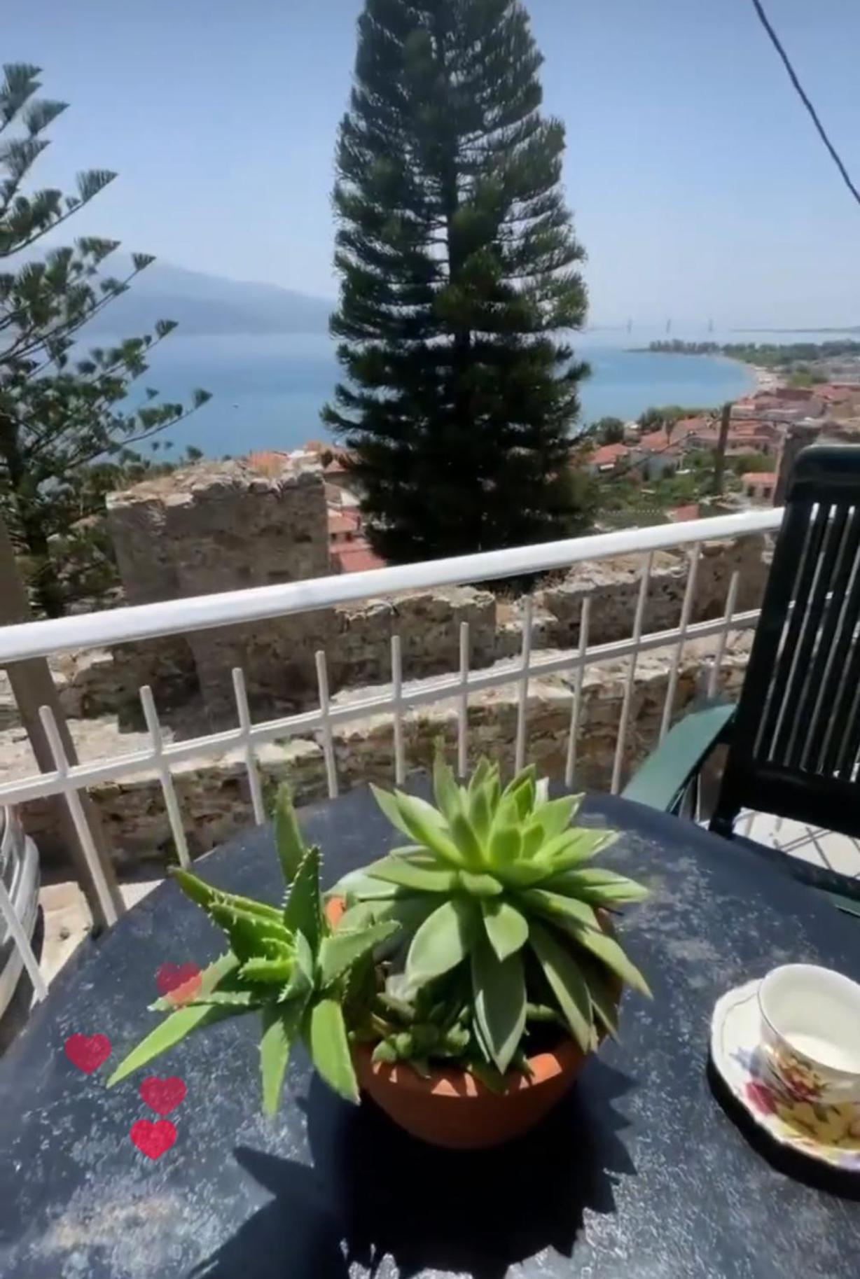 Sideroporta Castle Nafpaktos Pensionat Eksteriør billede