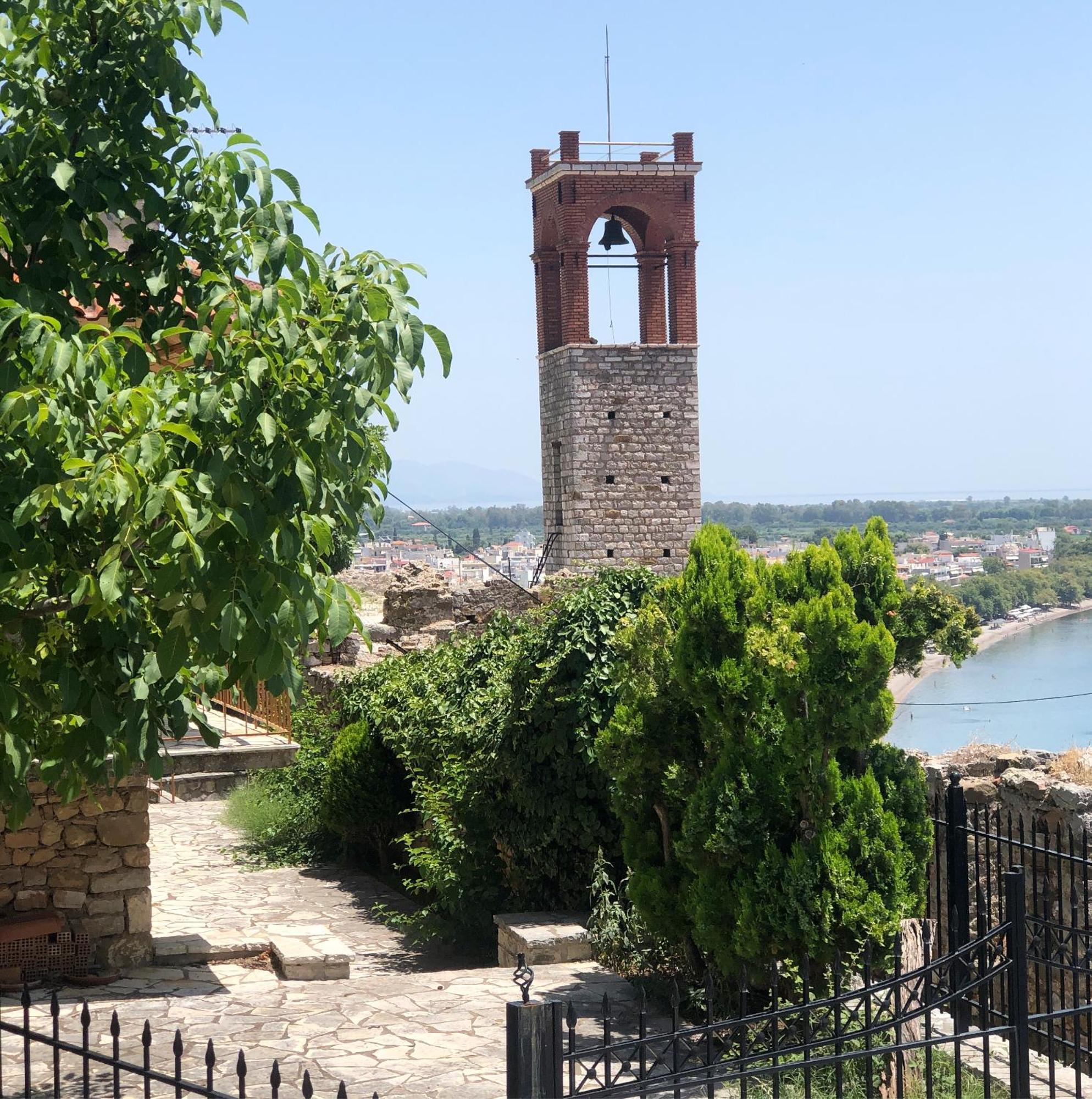 Sideroporta Castle Nafpaktos Pensionat Eksteriør billede